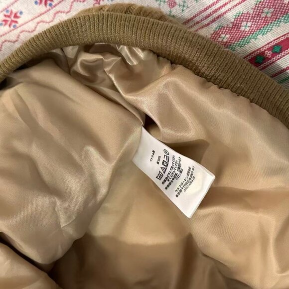 Ralph Lauren Brown Cable Knit Down Vest - Picture 6 of 7